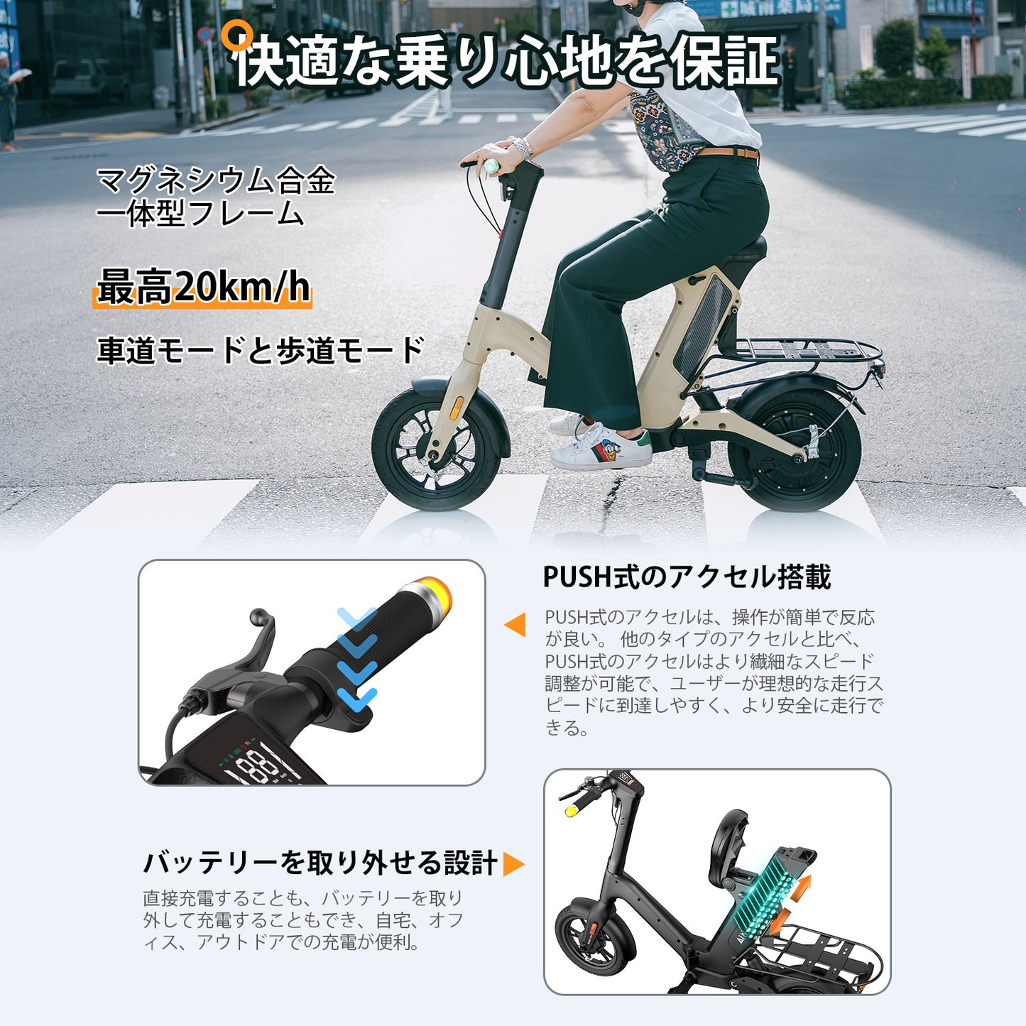 AINOHOT SAGA one│特定小型原動機付自転車